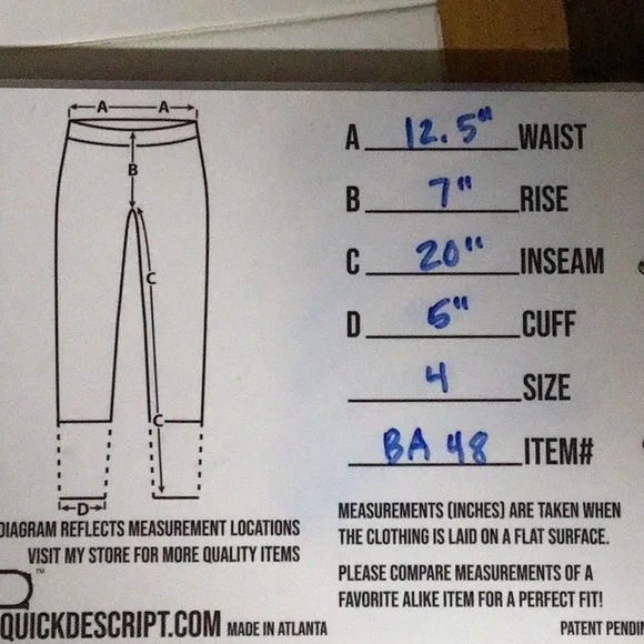 Lululemon | Black Gray Wunder Under Capri Leggings 4 - Picture 6 of 6